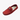 Viteliuss Men's Red Loafers - Genuine Leather Slip-On with Flexible Outsole