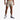 Variant image for Men's Khaki Cotton Chino Shorts - Breathable Knee-Length Summer Essential-1